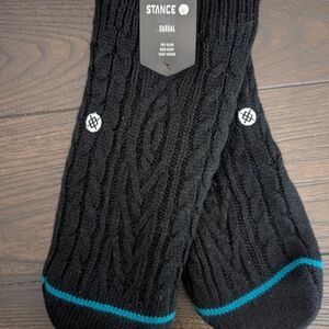 Stance Black and Blue Casual Socks